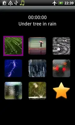 Sounds of Rain android App screenshot 0